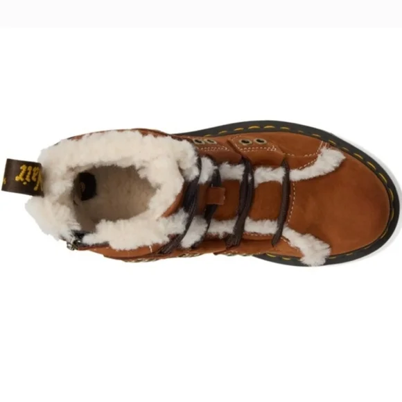 Dr Martens Butter Soft Fur Boots 1460 - Picture 6 of 13